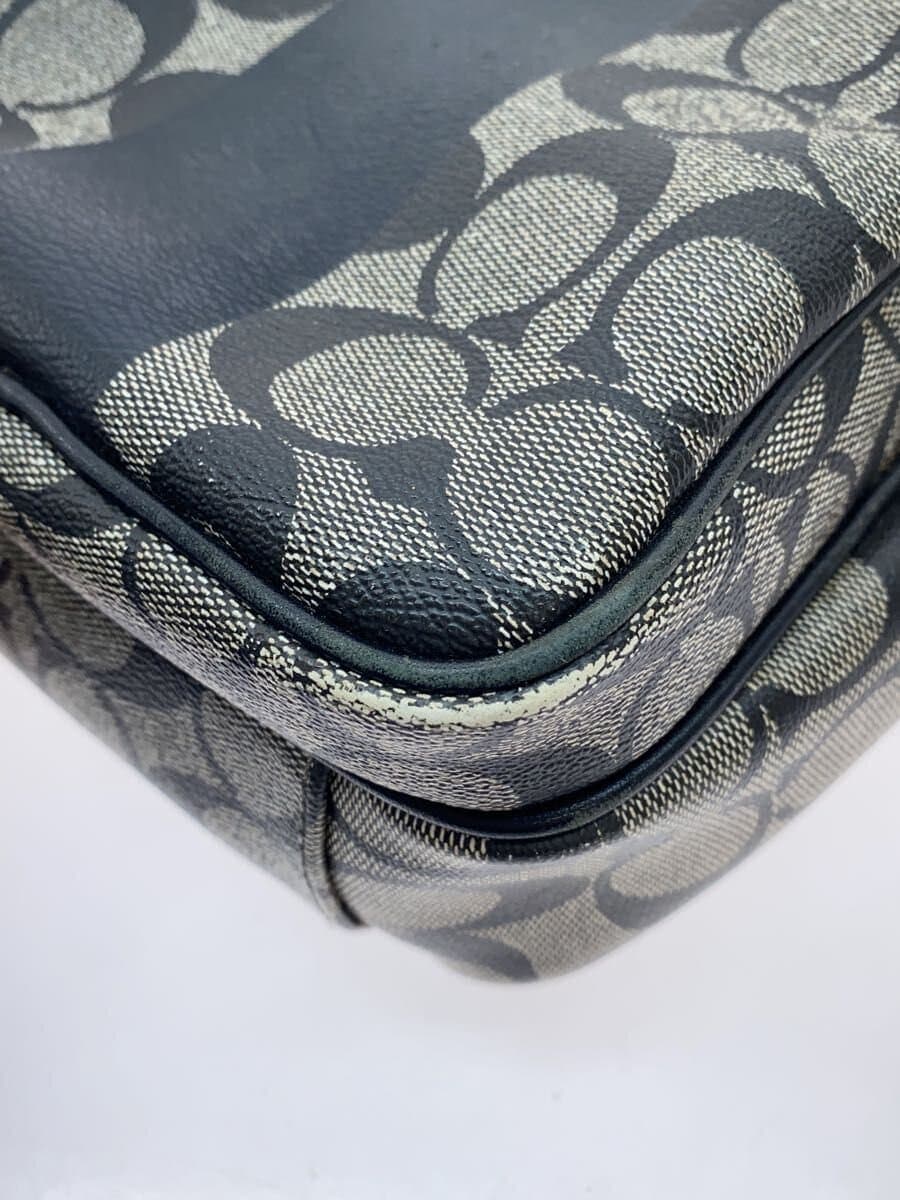 COACH Shoulder Bag BLK All Over Pattern F70589 7