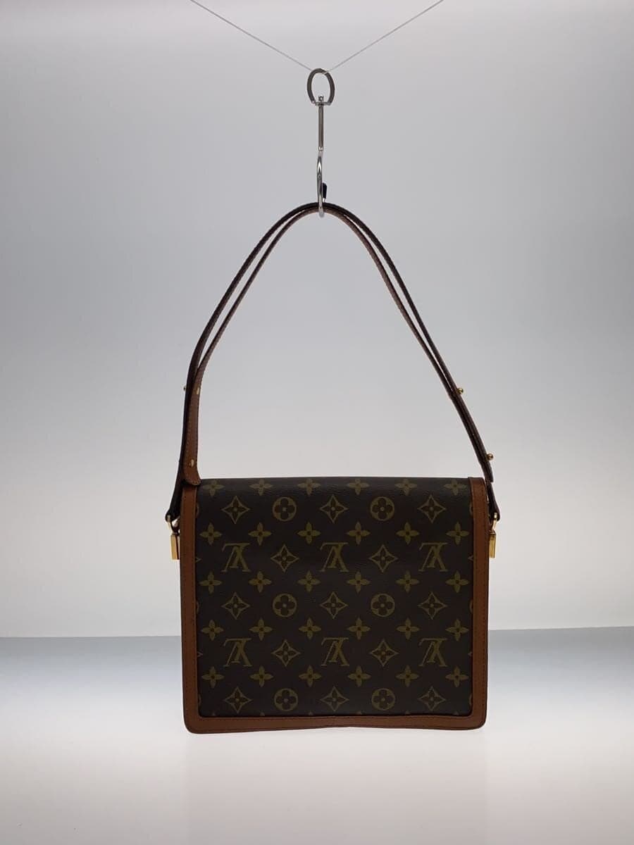 LOUIS VUITTON Raspail _Monogram Canvas PVC BRW 3
