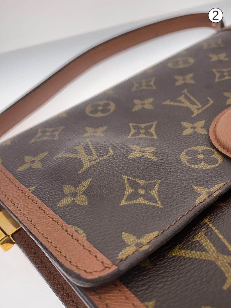 LOUIS VUITTON Raspail _Monogram Canvas PVC BRW 8