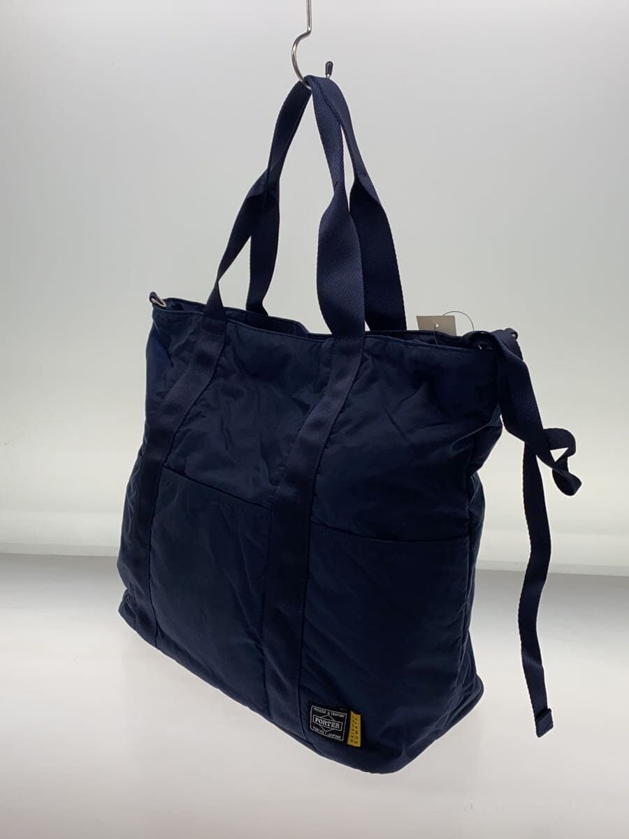 PORTER Tote Bag Nylon NVY Solid 2