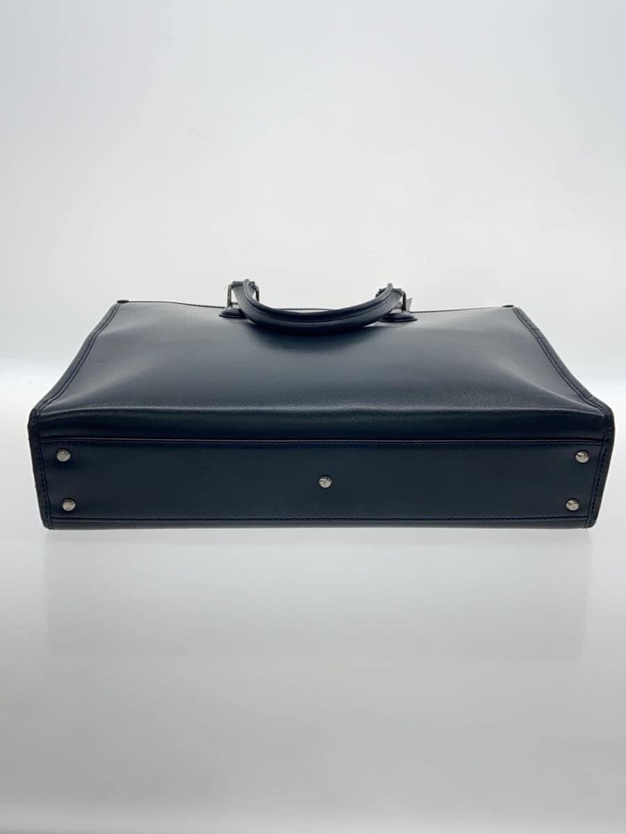 LANVIN COLLECTION Second Bag NVY Solid 4