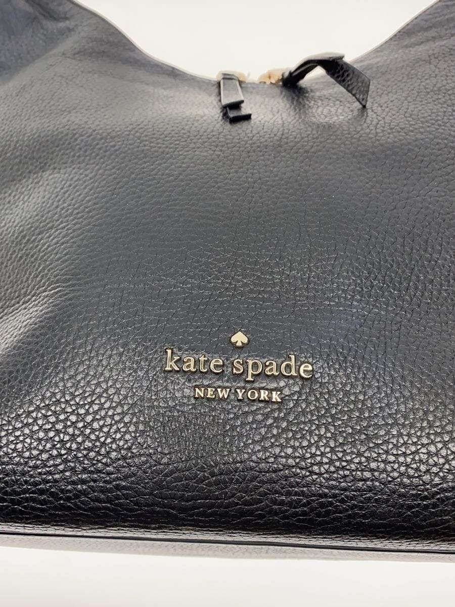 kate spade new york Shoulder Bag Leather BLK Solid K8140 5