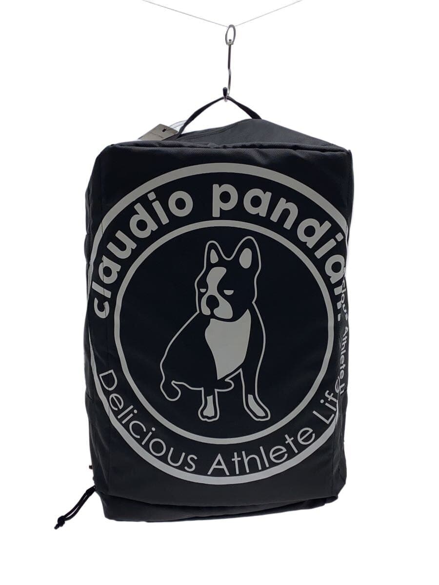 claudio pandiani2-Way Circle Logo Backpack Polyester BLK Solid
