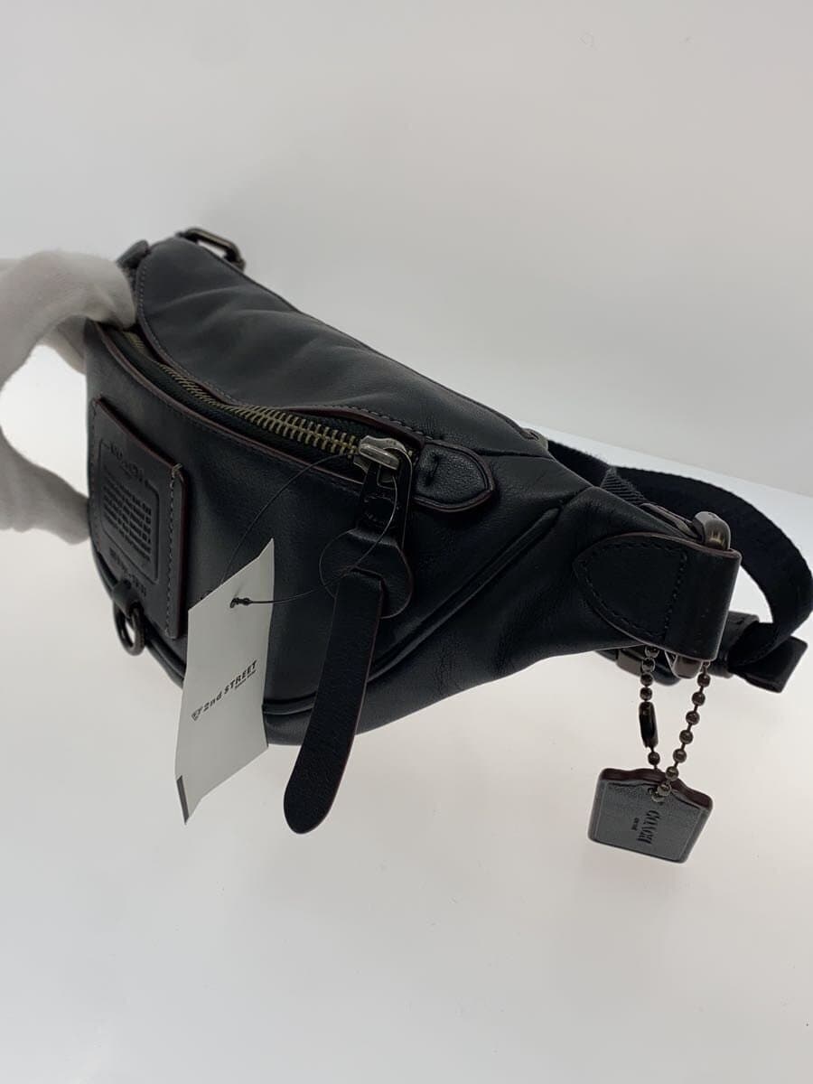 COACH With Stain Waist Bag Rayon BLK Solid e1961-76188 2