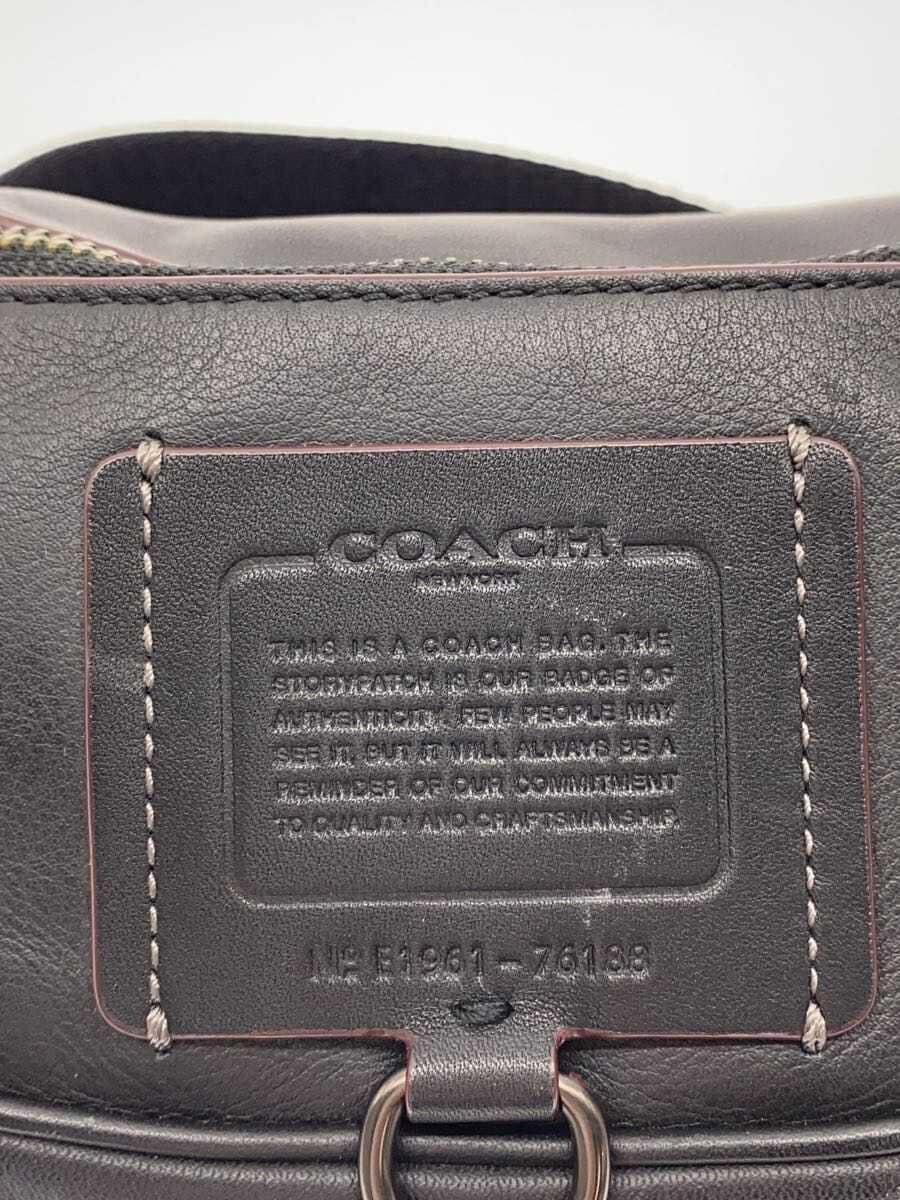 COACH With Stain Waist Bag Rayon BLK Solid e1961-76188 5