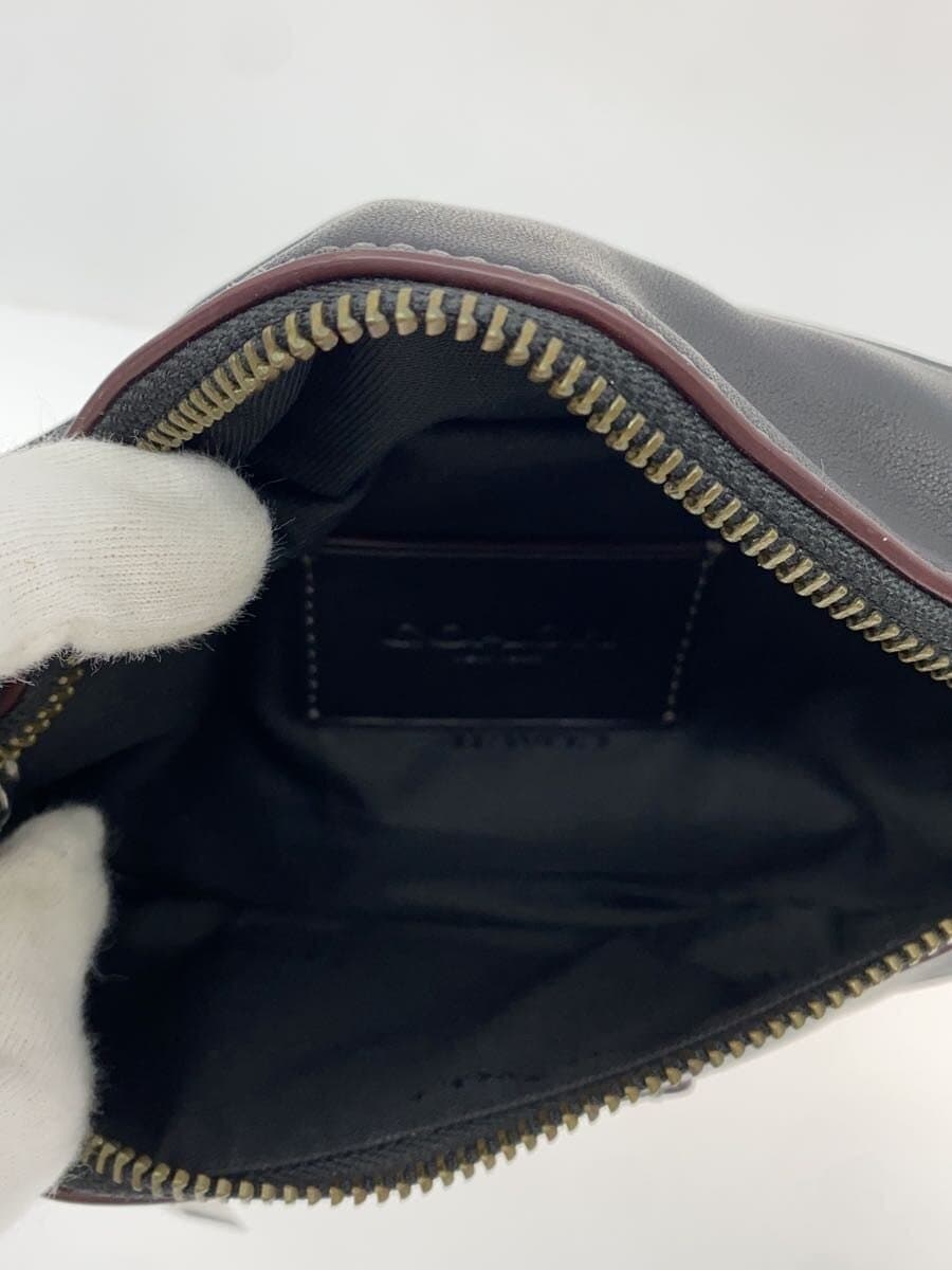 COACH With Stain Waist Bag Rayon BLK Solid e1961-76188 6