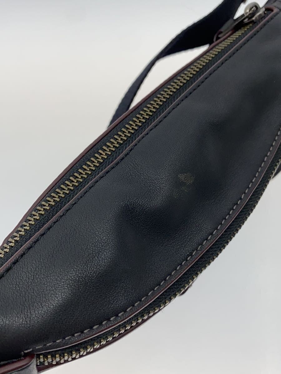 COACH With Stain Waist Bag Rayon BLK Solid e1961-76188 7