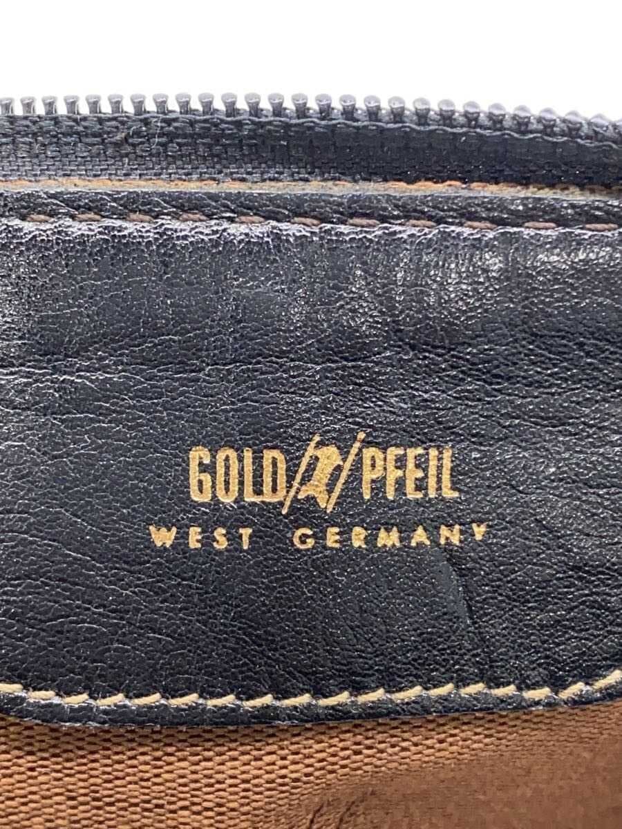 GOLD PFEIL Boston Bag Leather BLK Solid 5