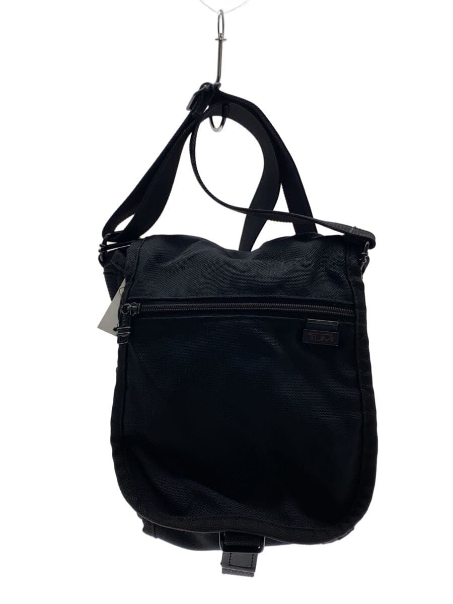 TUMI Shoulder Bag Polyester BLK Solid