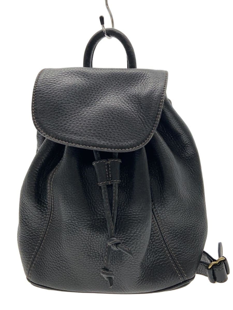 COACH Bag Leather BLK Solid