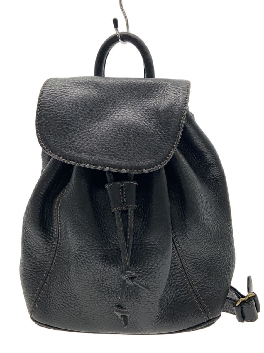 COACH Bag Leather BLK Solid