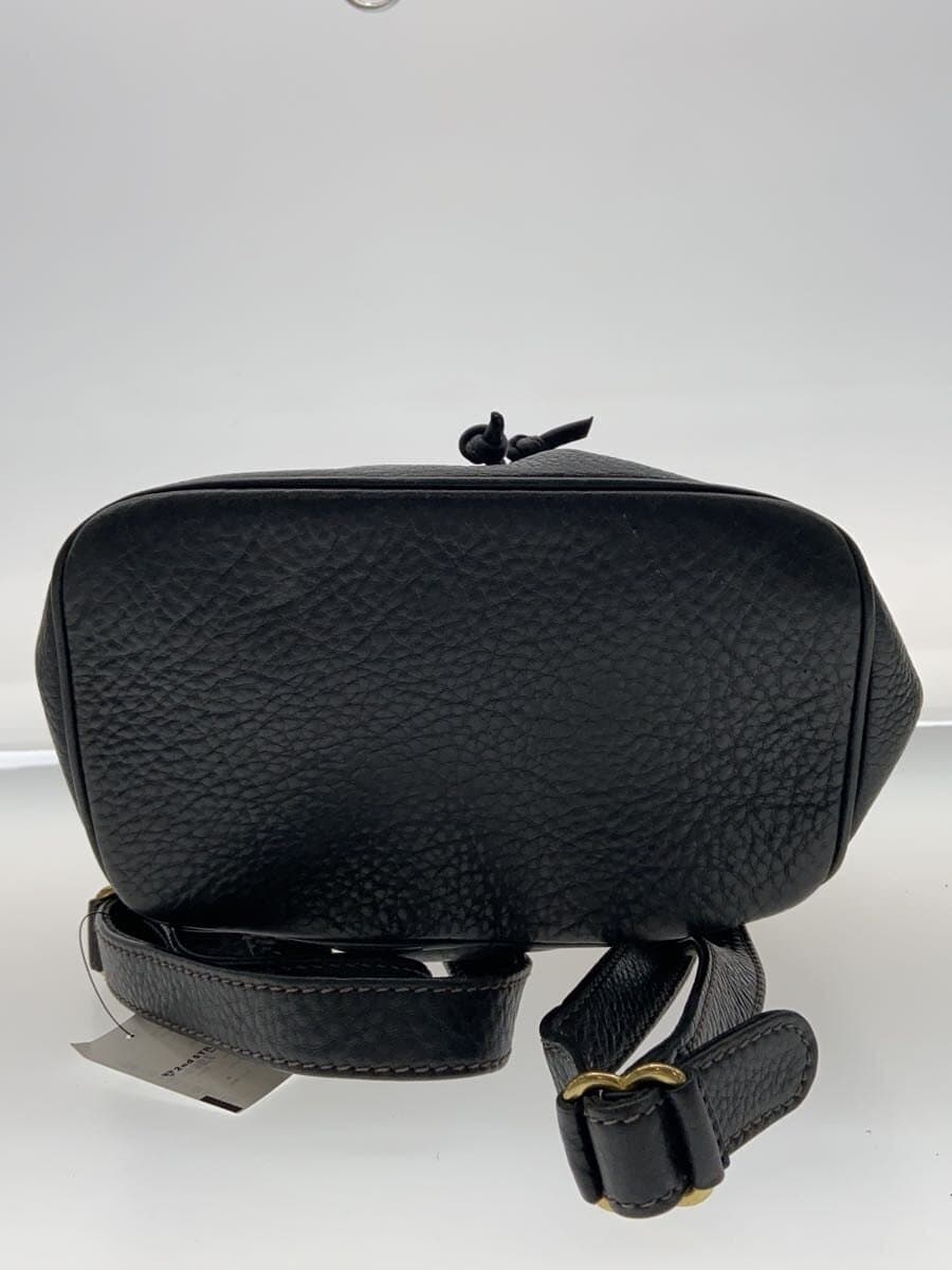 COACH Bag Leather BLK Solid 4