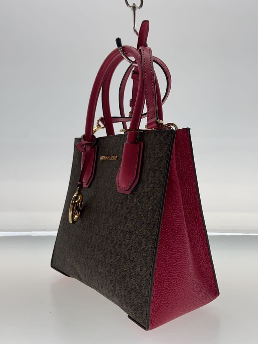 MICHAEL KORS Shoulder Bag Leather BRW All Over Pattern nb-2207 2