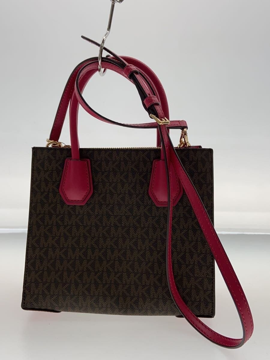 MICHAEL KORS Shoulder Bag Leather BRW All Over Pattern nb-2207 3