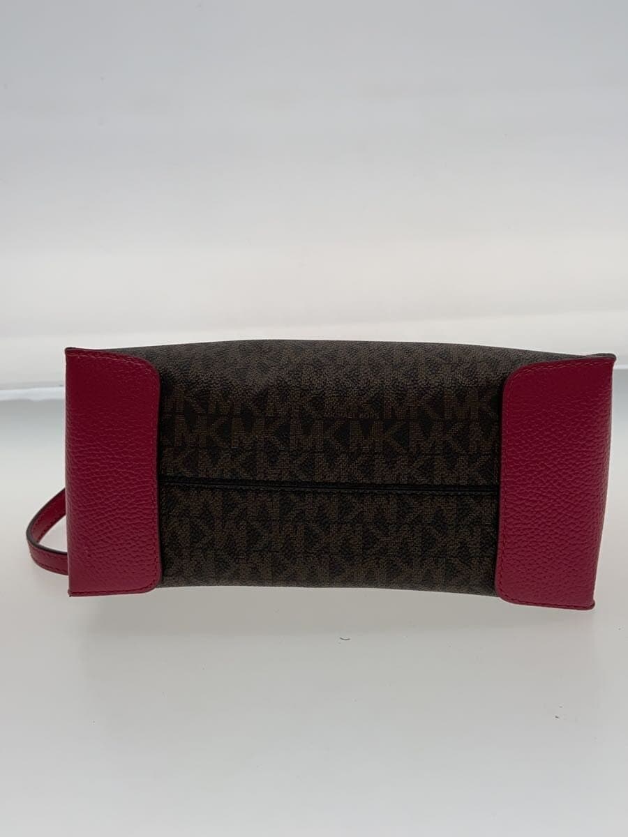 MICHAEL KORS Shoulder Bag Leather BRW All Over Pattern nb-2207 4