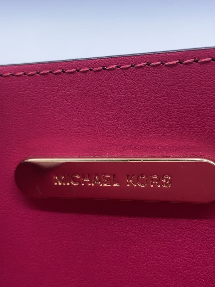 MICHAEL KORS Shoulder Bag Leather BRW All Over Pattern nb-2207 5