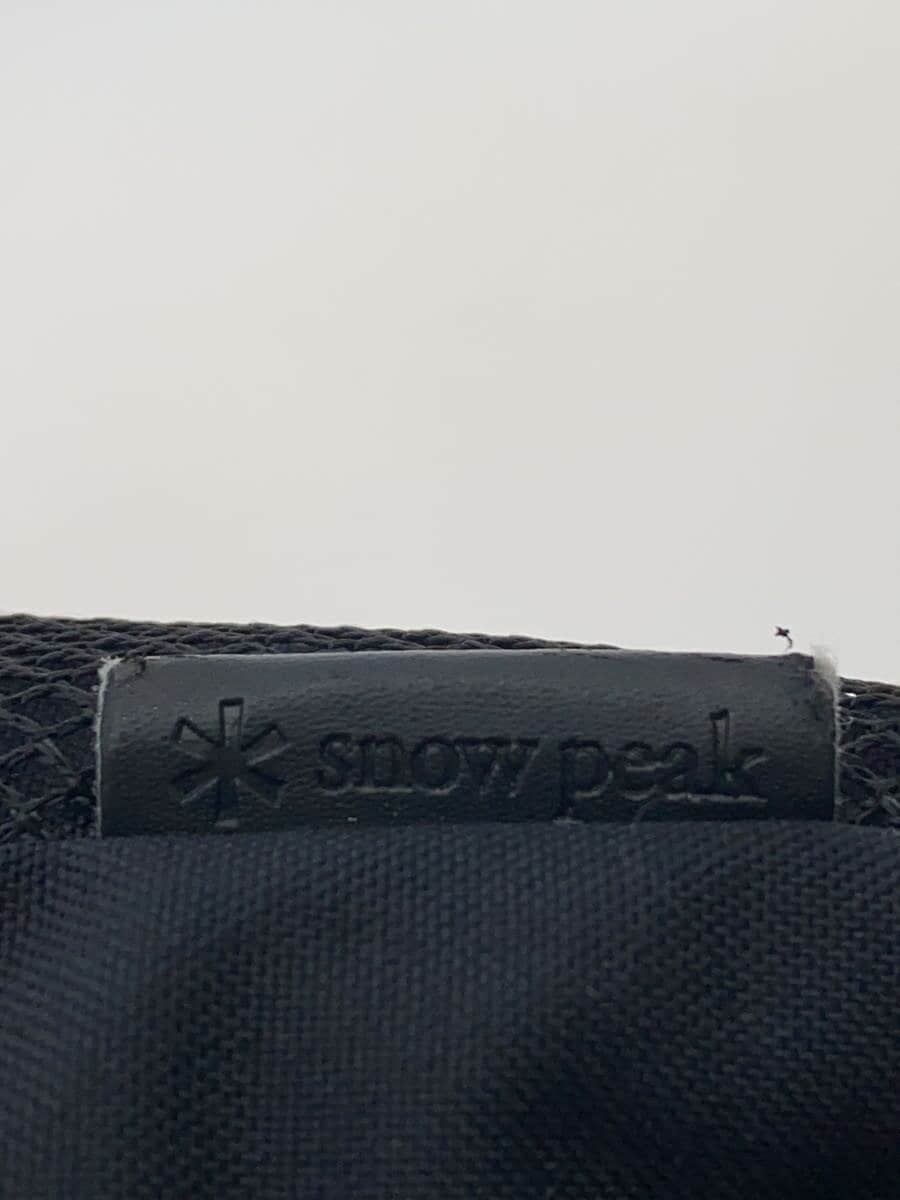 snow peak Everyday Use Middle Shoulder bag Polyester BLK Solid ac-21au416 5