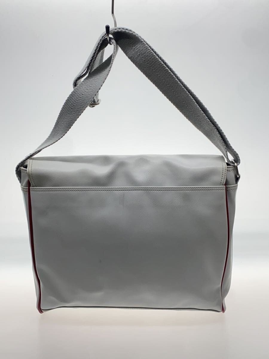 DIESEL Shoulder Bag Leather GRY Solid 3