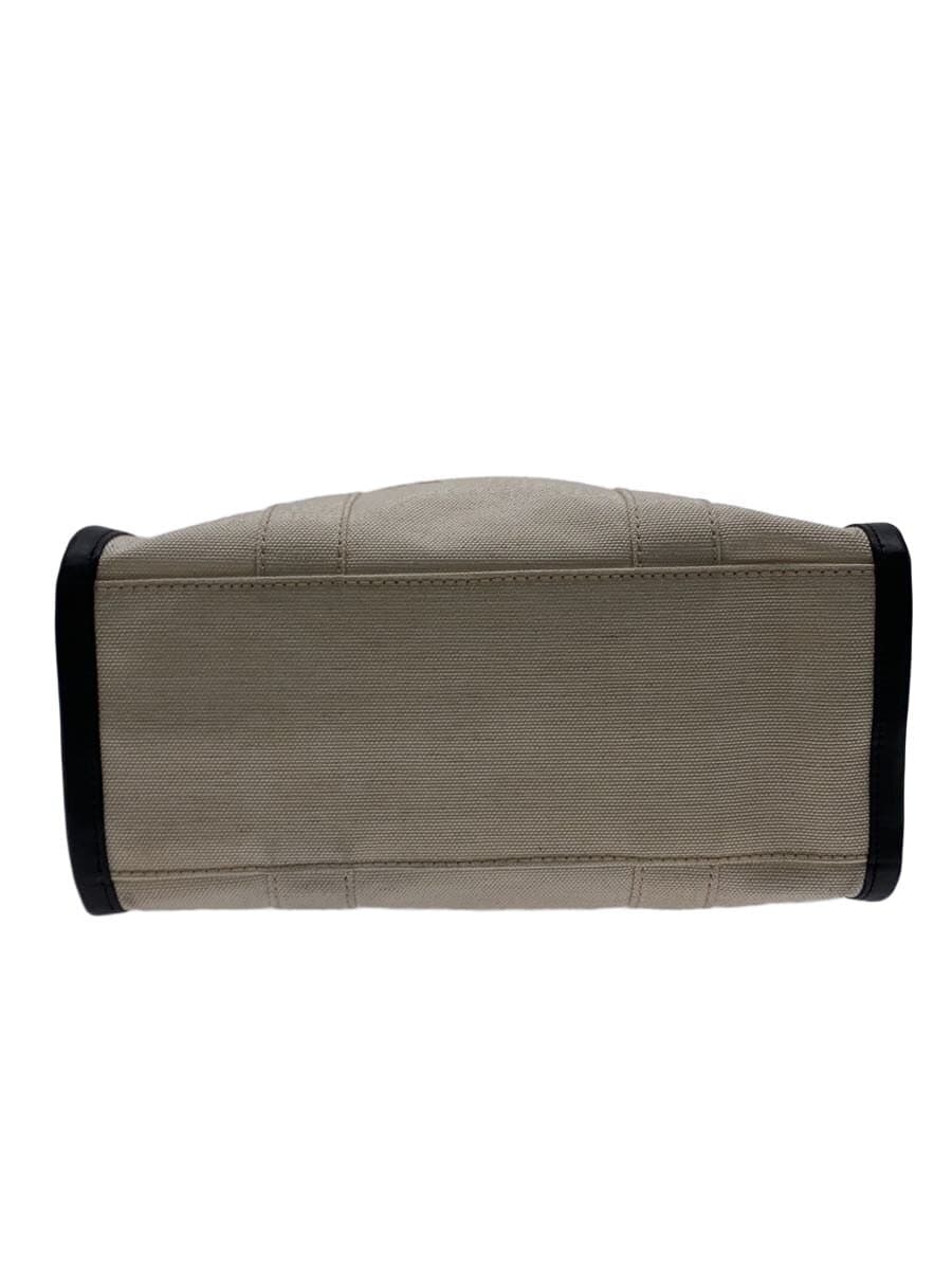 MARC JACOBS The Tote 2-Way Tote Bag Cotton CRM Solid 4