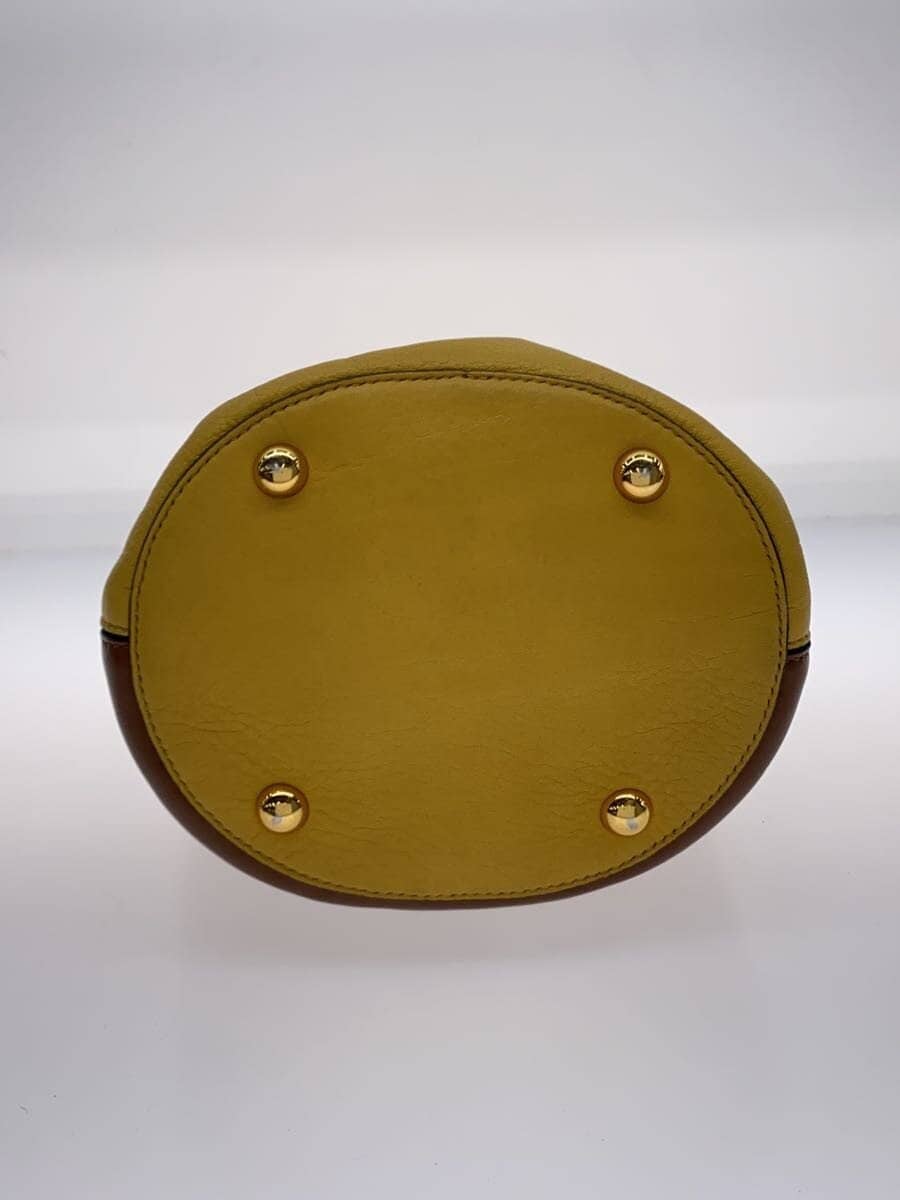 MARN Ipannier Handbag 2-Way Shoulder Bag Leather BRW Solid 4