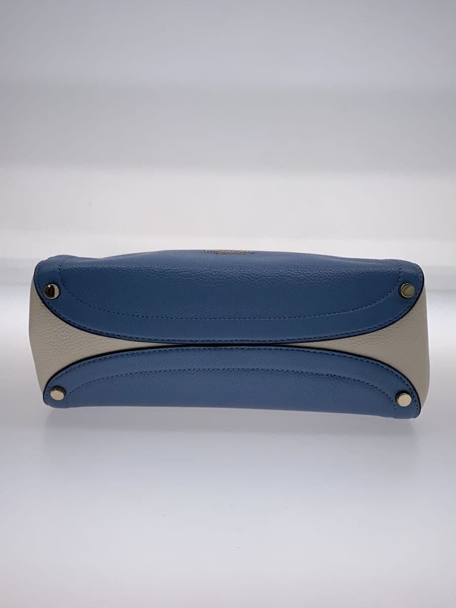 kate spade new york Knot Medium Satchel Tote Bag Leather BLU 4