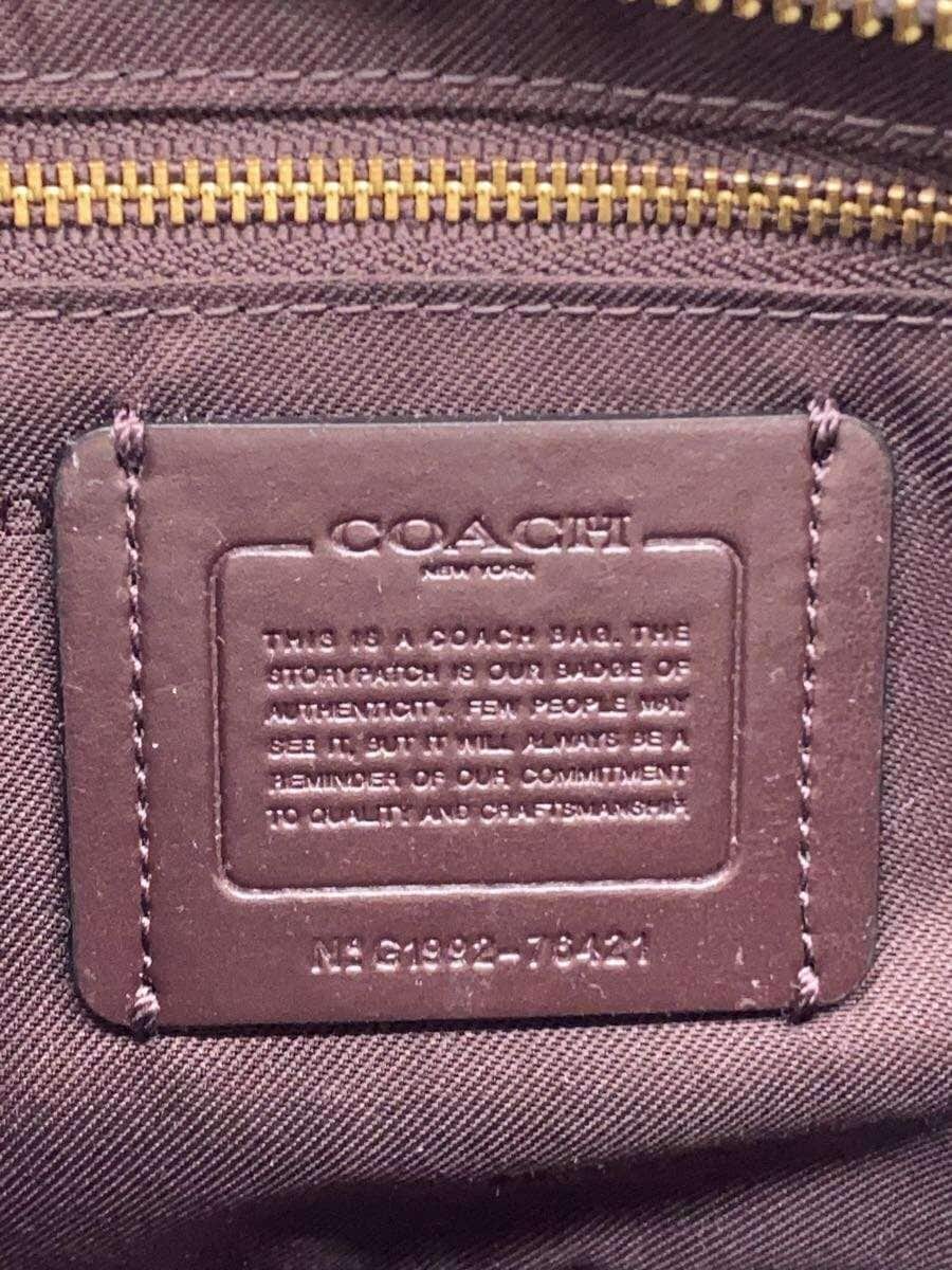 COACH Dreamer With Scallop Tote Bag Leather BEG 76421 5