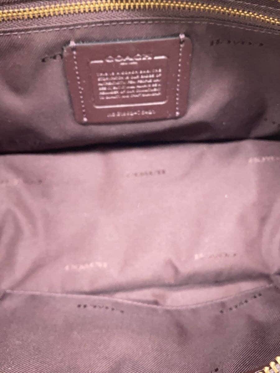 COACH Dreamer With Scallop Tote Bag Leather BEG 76421 6