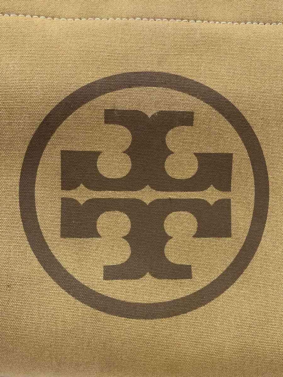 TORY BURCH2-Way Ella Tote Bag Cotton KHK Solid 10008684 5