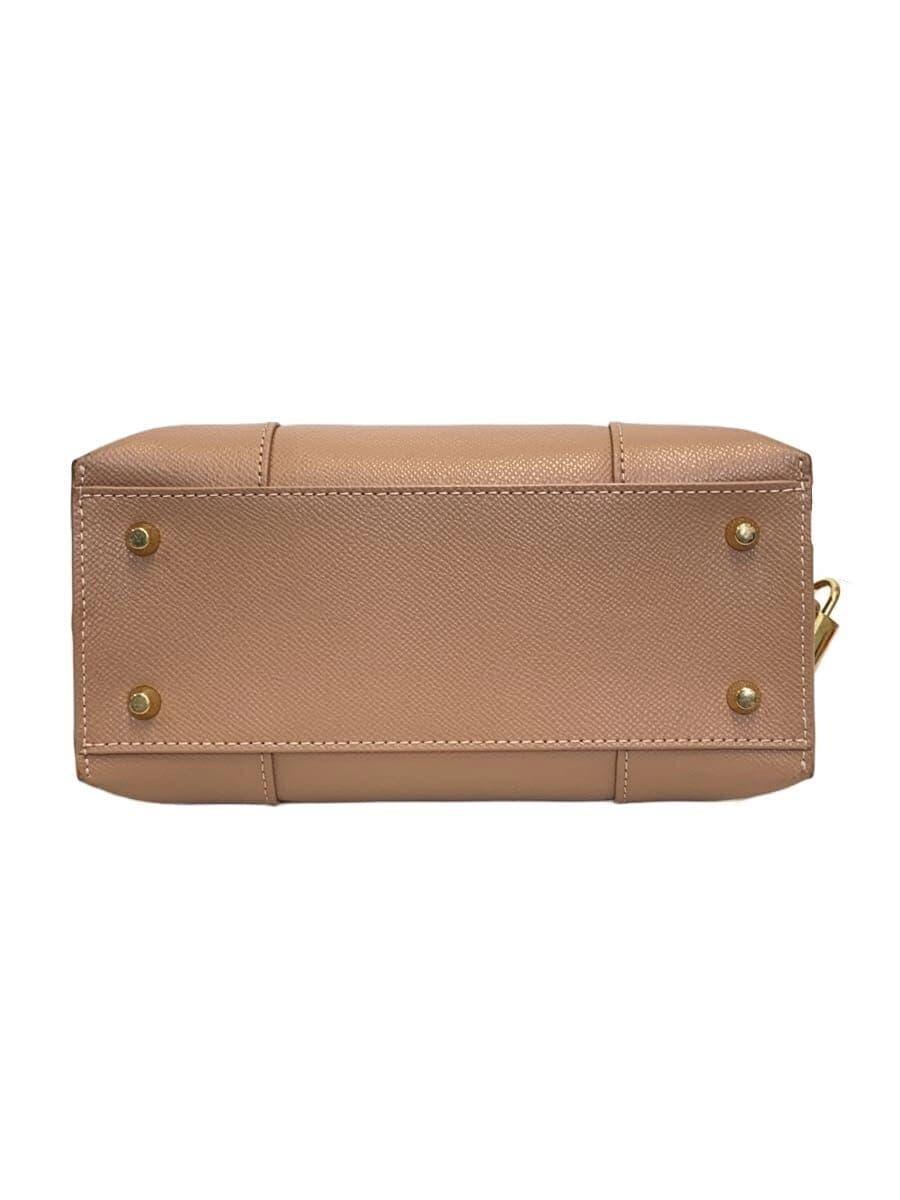 FURLAVITTORIA S DOME 2-Way Leather BEG Solid FP-2021-2774 11 4