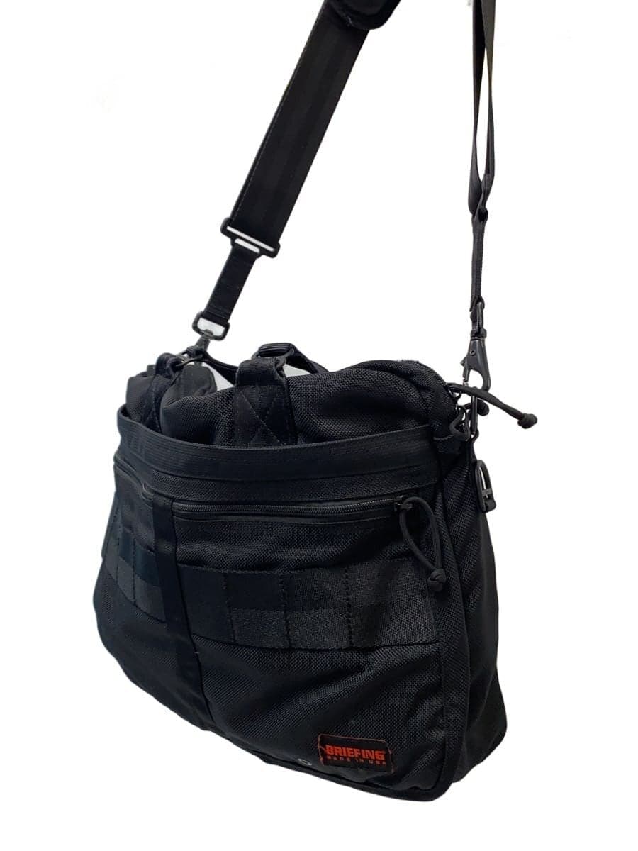 BRIEFING Shoulder Bag - Out of Stock Business Bag with Internal Wear -- BLK 2