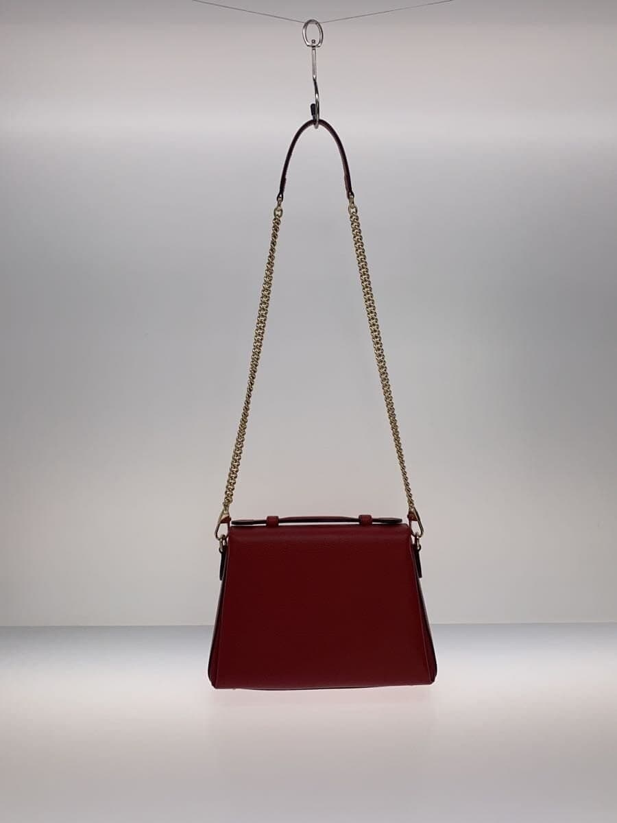 GUCCI Shoulder Bag_Interlocking G Leather RED Solid 3