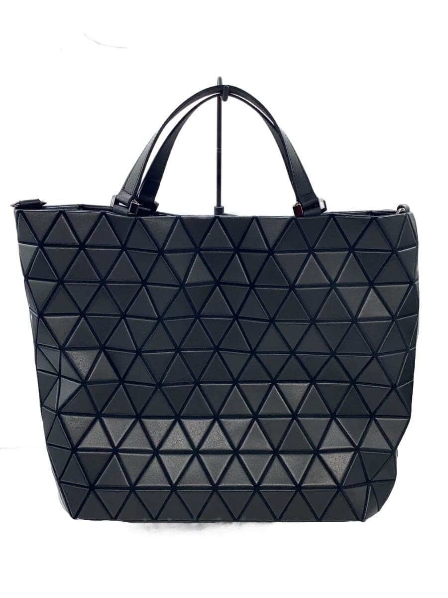 BAO BAO ISSEY MIYAKE Tote Bag Faux Leather BLK Solid BB31AG311