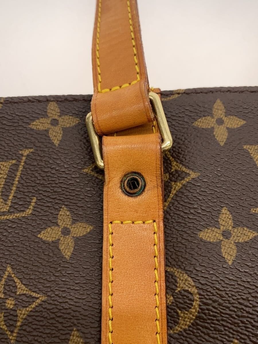 LOUIS VUITTON Sack Shopper ping_Monogram Canvas PVC BRW 9