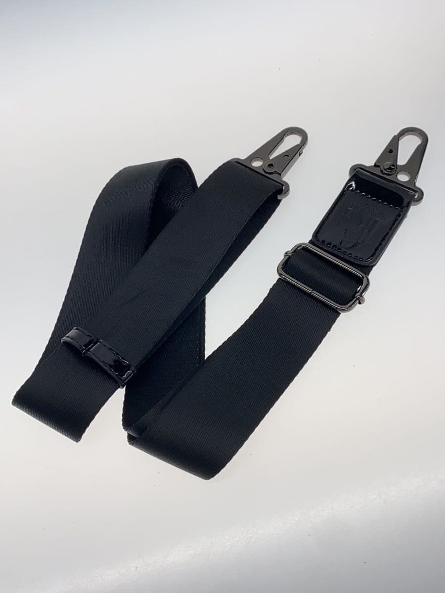 1piu1uguale3 Boston bag Leather Black All-over pattern 7