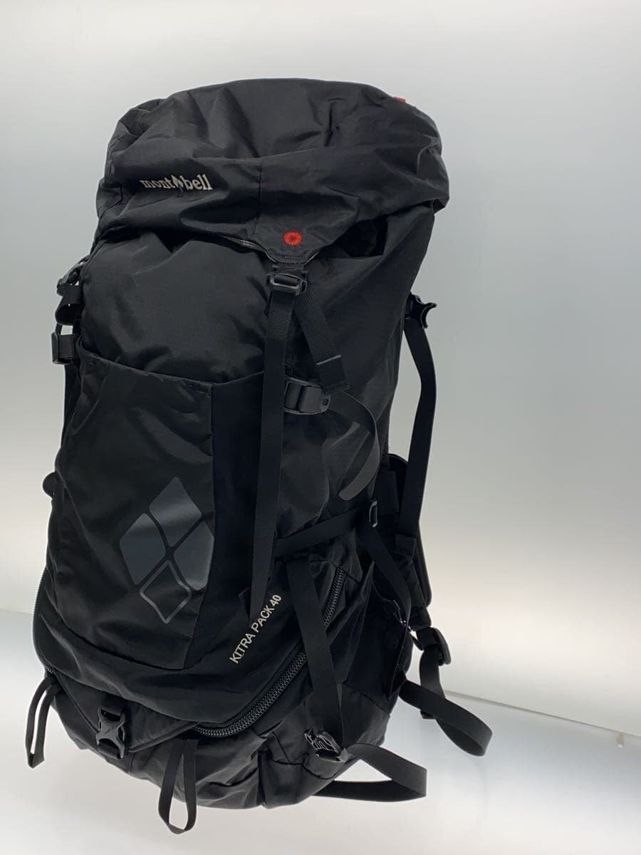 mont-bell backpack nylon BLK solid color 2