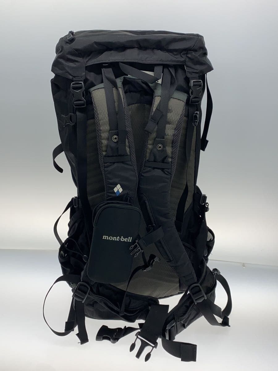 mont-bell backpack nylon BLK solid color 3