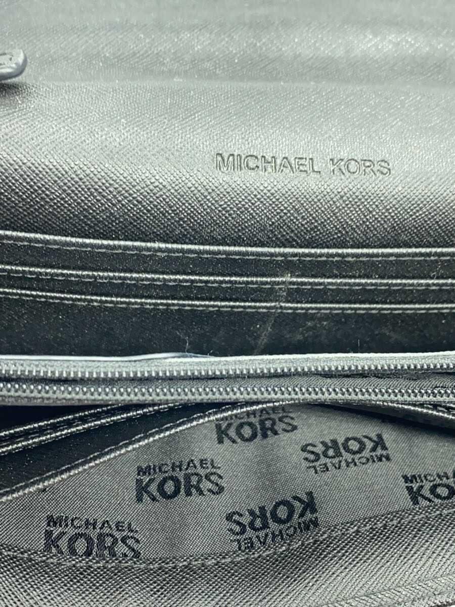 MICHAEL KORS Shoulder Bag Leather BLK Solid AV-1605 6