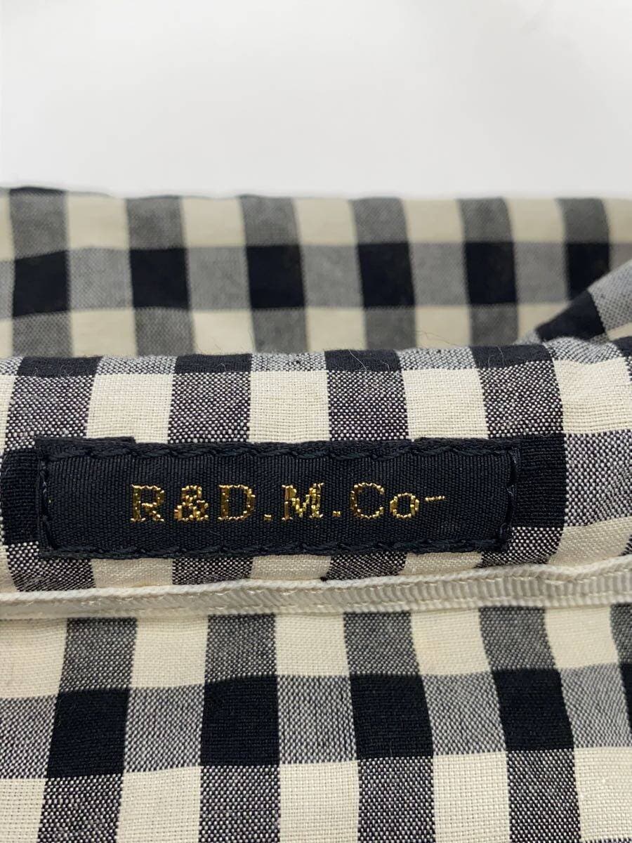 R&D.M.Co-(OLDMAN’S TAILOR)Tote Bag Cotton BLK Gingham CK 5