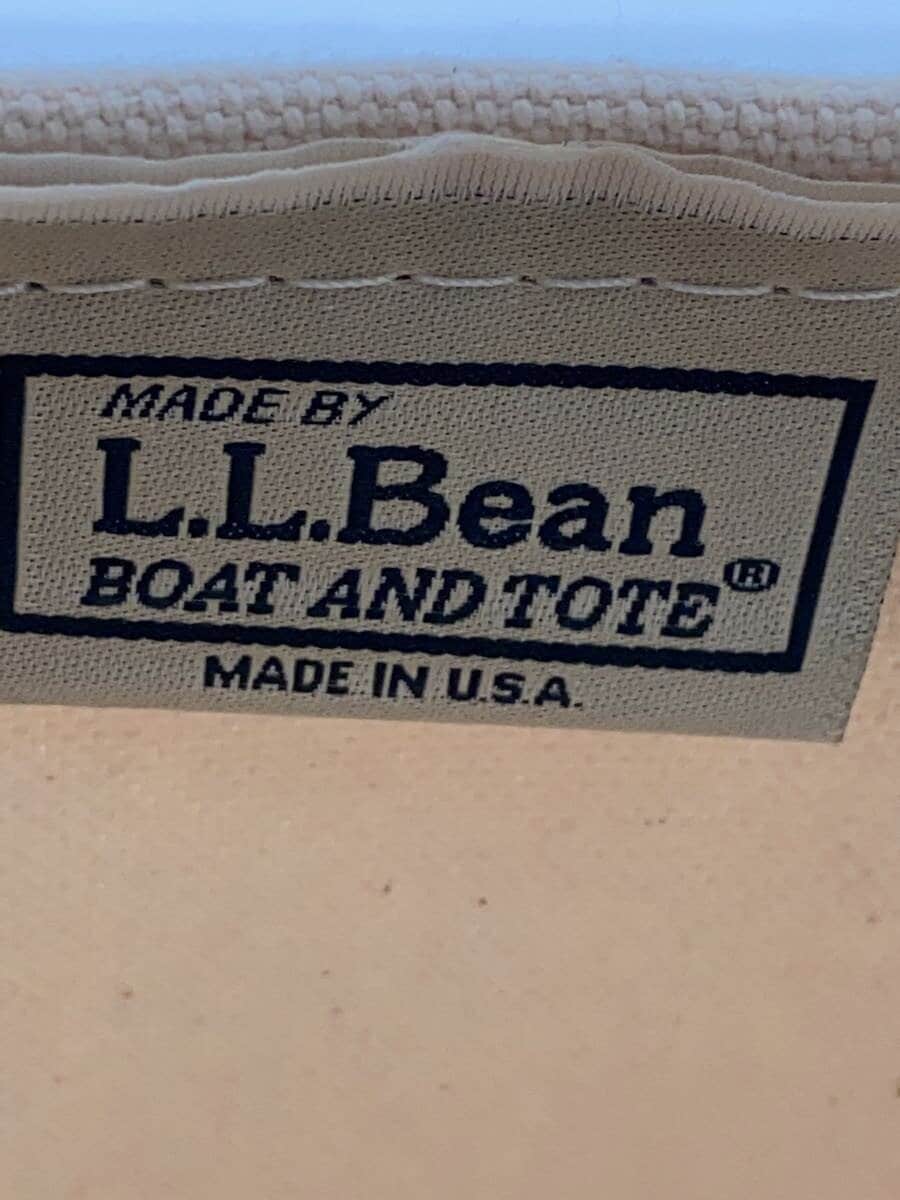 L.L.Bean Tote Bag Canvas CRM Solid 5