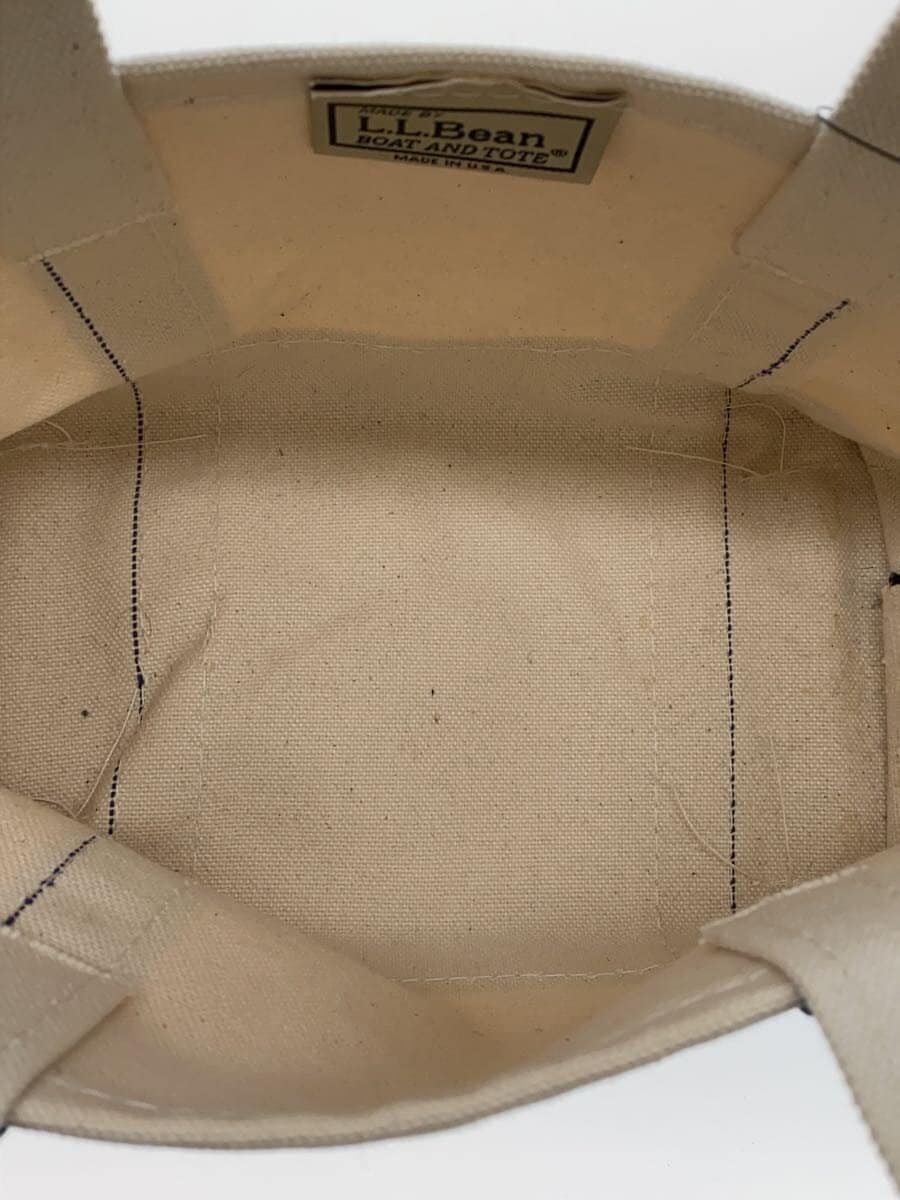 L.L.Bean Tote Bag Canvas CRM Solid 6