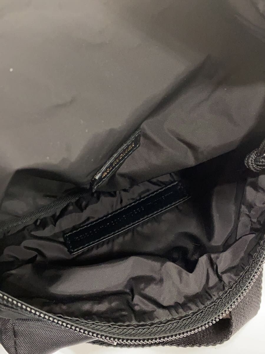 BALENCIAGA shoulder bag nylon BLK solid 552770 black black 6