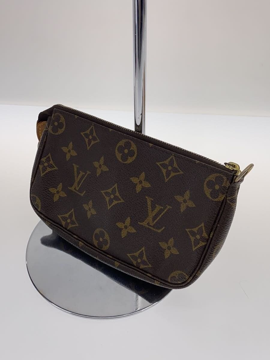 LOUIS VUITTON1)Pochette Accessoires_Monogram Canvas PVC BRW Brown 2