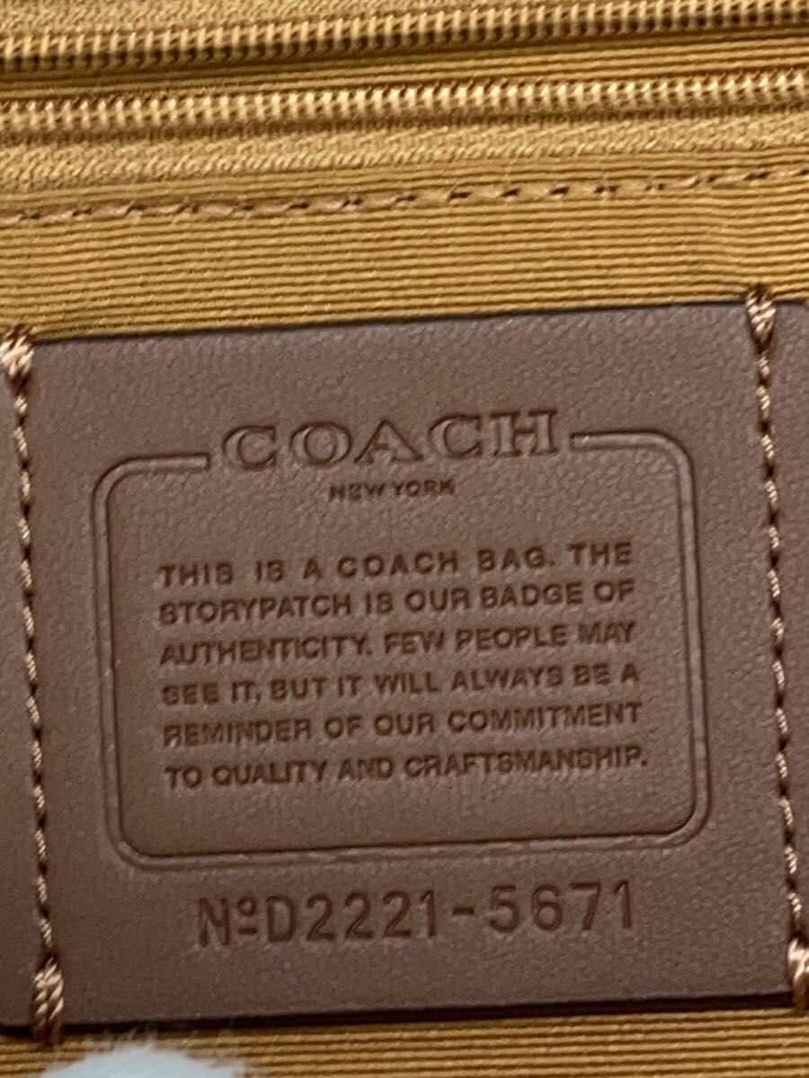 COACH Backpack Multicolor All Over Pattern 5