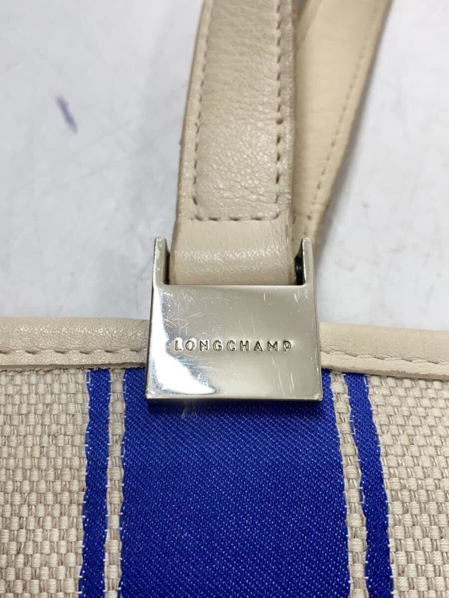 LONGCHAMP bag -- BEG beige bag canvas 5