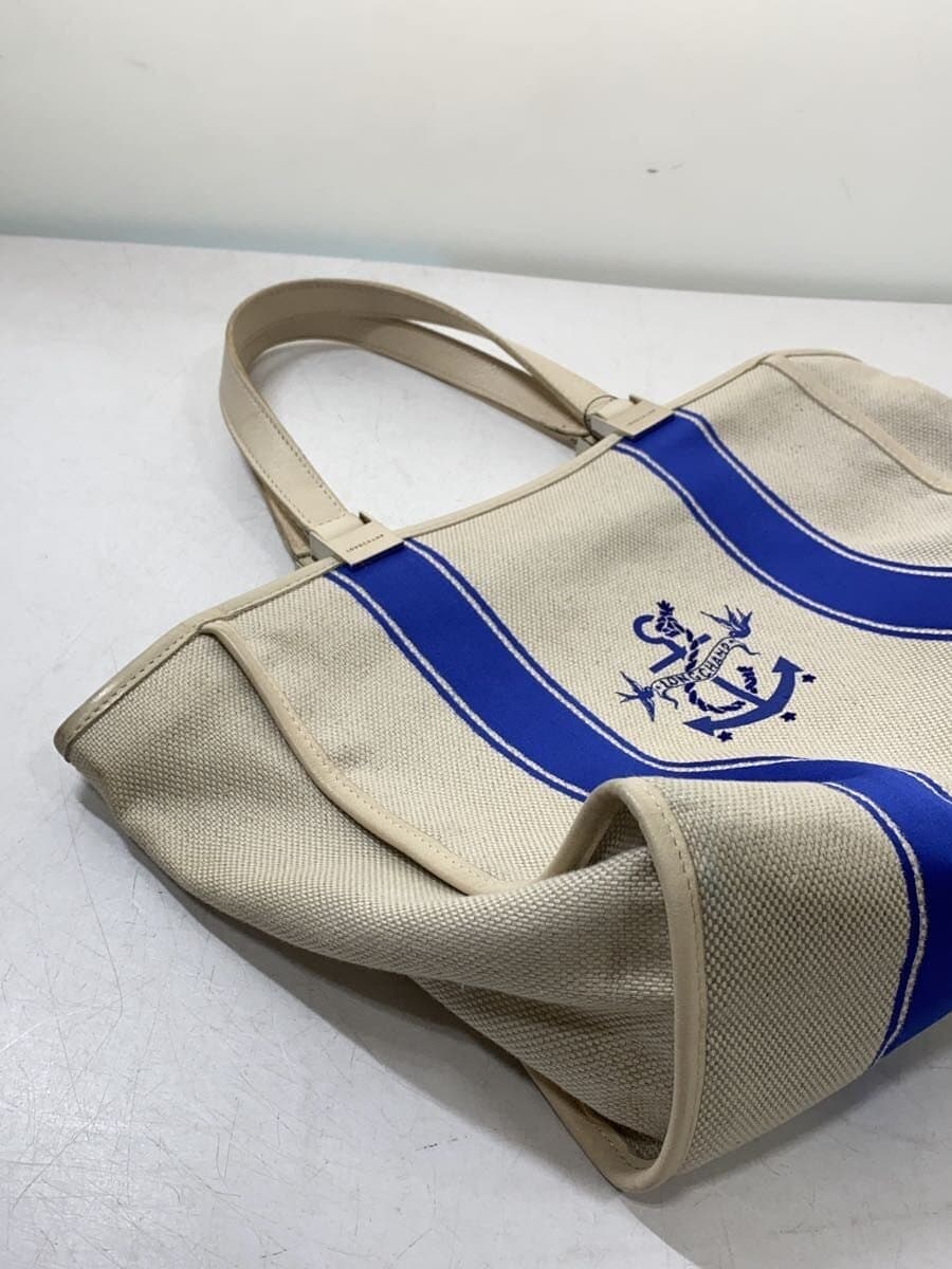LONGCHAMP bag -- BEG beige bag canvas 7