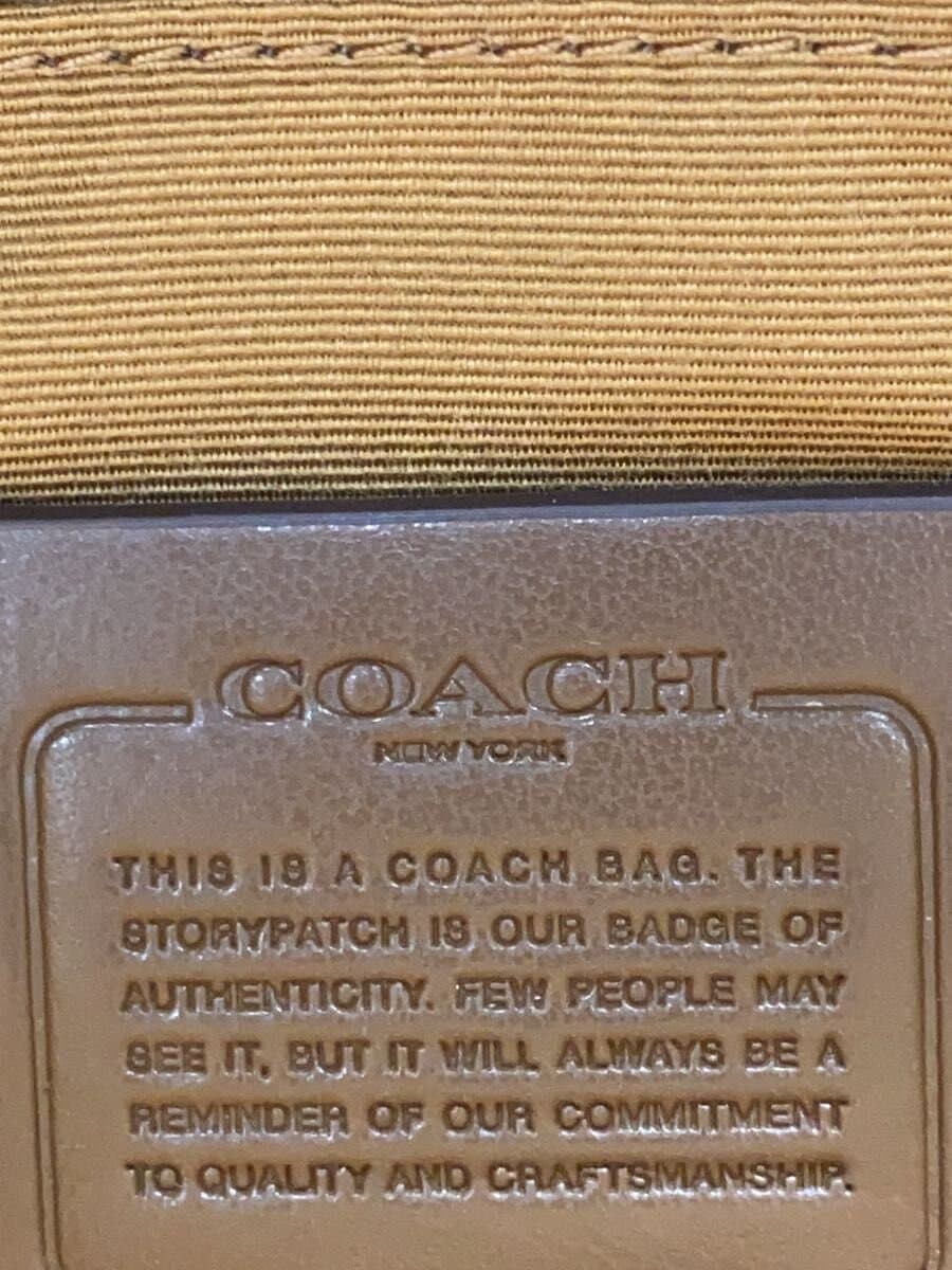 COACH Tote Bag Polyester CML Solid 5