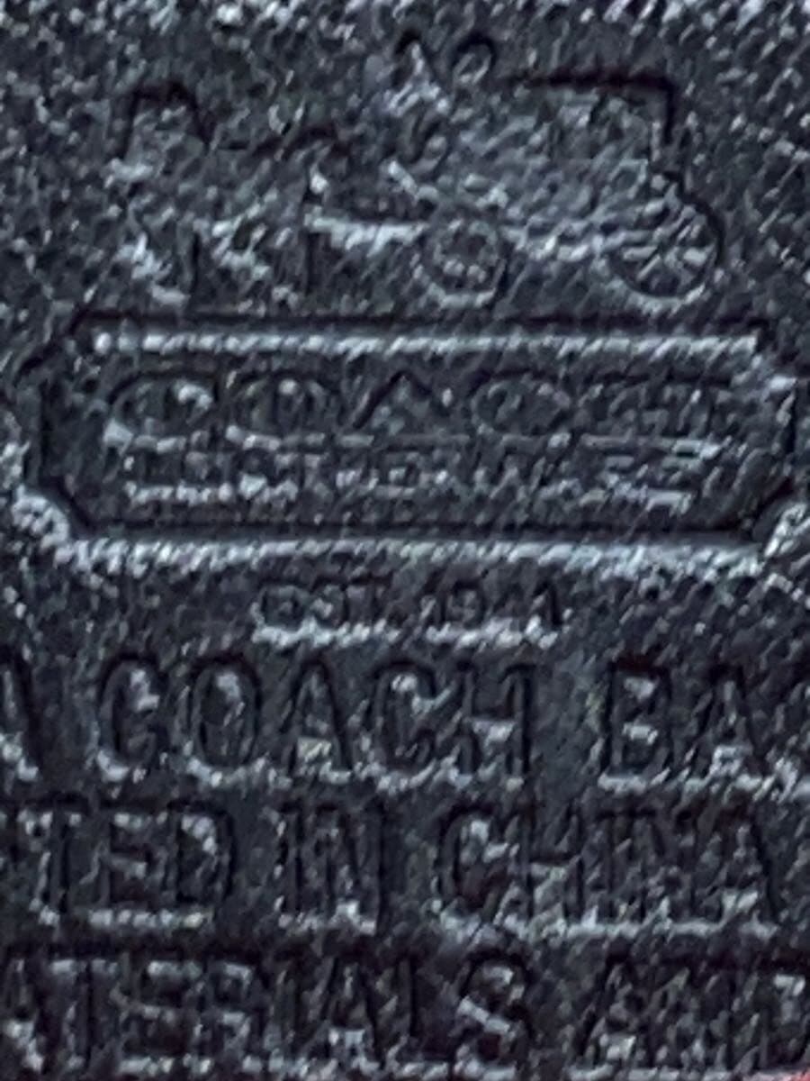 COACH Inside With Stain Shoulder Bag Polyester BLK Solid 5