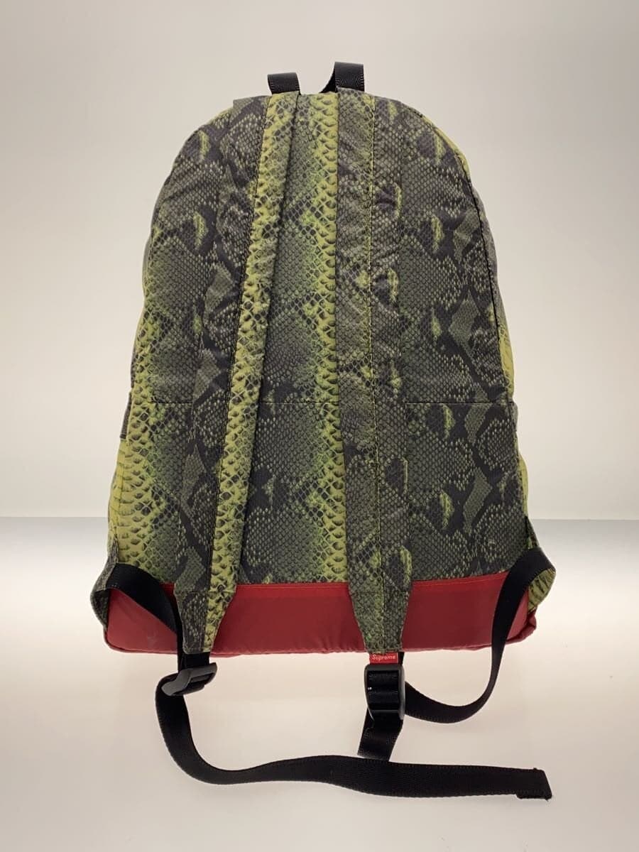 Supreme × THE NORTH FACE Backpack Nylon Green All-over pattern 3