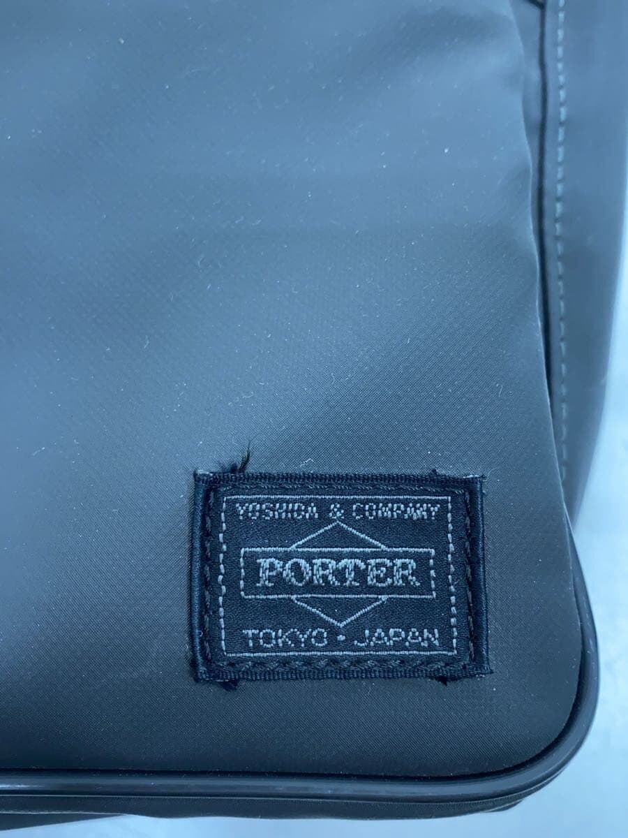 PORTER Shoulder Bag PVC GRY Solid Gray Gray 5
