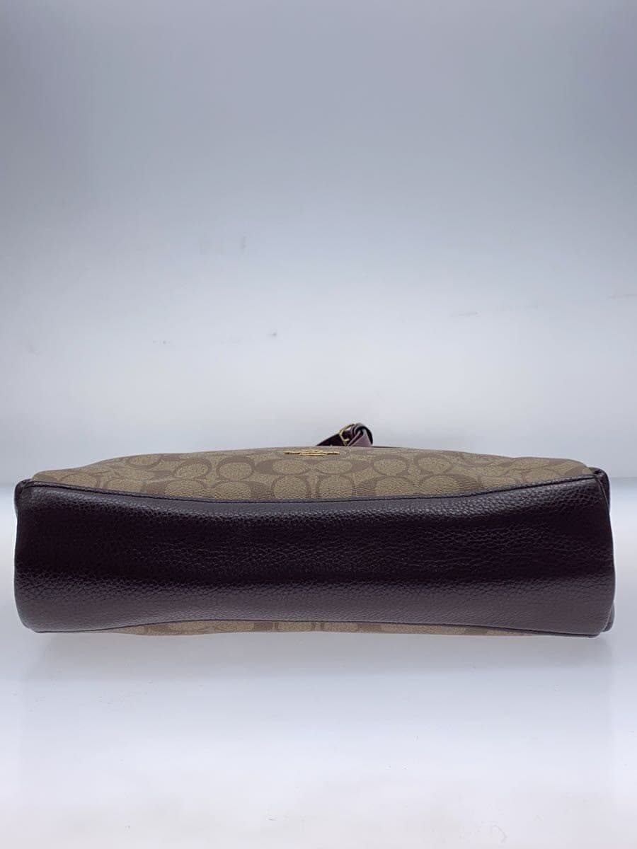 COACH shoulder bag polyester multicolor all-over pattern 4